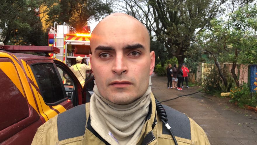 Tenente do Corpo de Bombeiros fala sobre incêndio no Bairro São Cristóvão