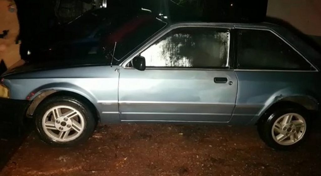 Escort é recuperado no Bairro Cascavel Velho