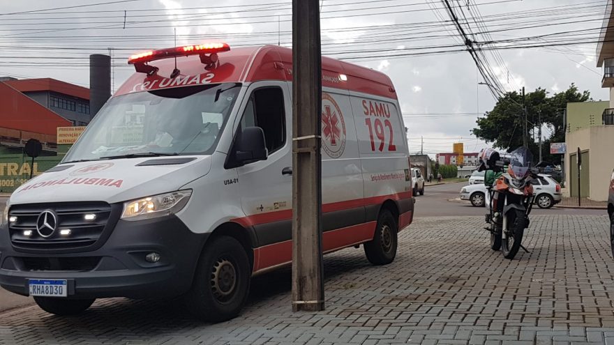Idoso morre após se afogar com comida e sofrer uma parada cardiorrespiratória no Bairro Coqueiral