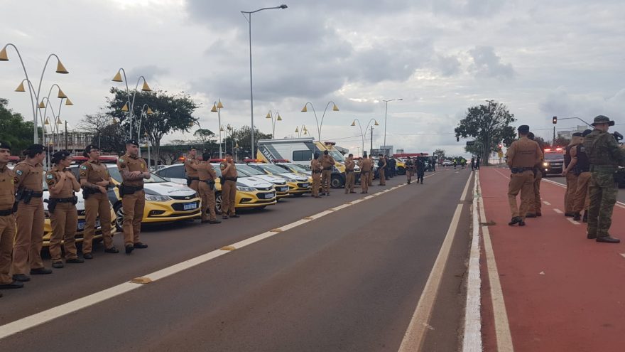 Operação Sinergia II começa hoje com efetivo policial de cinco cidades em Cascavel