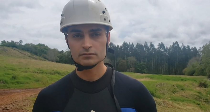 Tenente Cícero Viana de Cascavel dá detalhes sobre trabalho de buscas por bebê desaparecido em Pato Branco