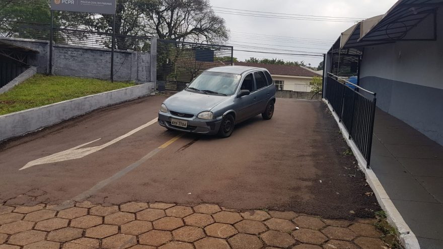 Corsa furtado no Centro é localizado no Conjunto Riviera; um jovem foi detido pela GM