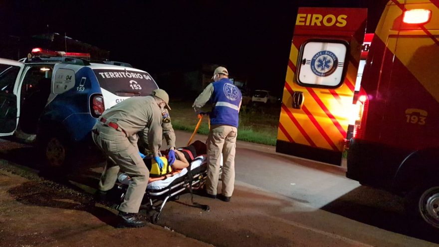 Mulher é agredida com chave de roda na cabeça pelo ex-companheiro no Bairro Cascavel Velho