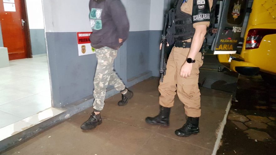 Suspeitos de furtarem fios são presos pela PM no Bairro Parque São Paulo