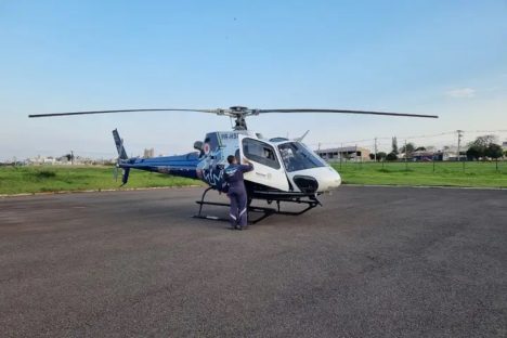 Menino de 8 anos é socorrido pelo aéreo do Samu após ser picado por escorpião amarelo Imagem referente a Menino de 8 anos é socorrido pelo aéreo do Samu após ser picado por escorpião amarelo
