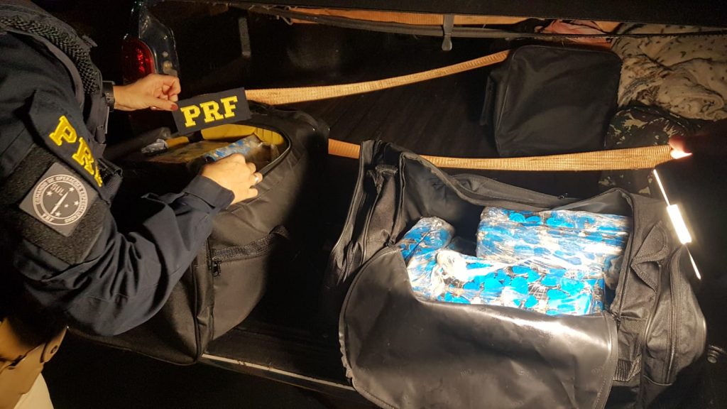 Mulheres são detidas pela PRF com 50 Kg de maconha