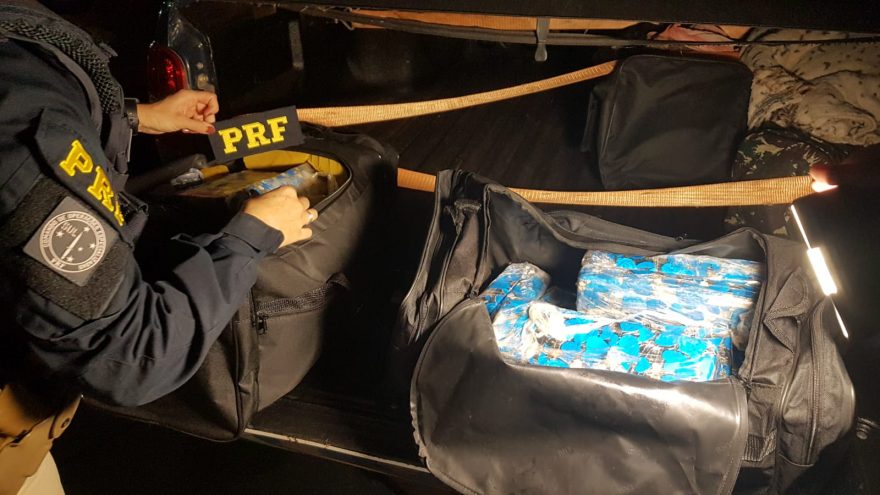 Mulheres são detidas pela PRF com 50 Kg de maconha