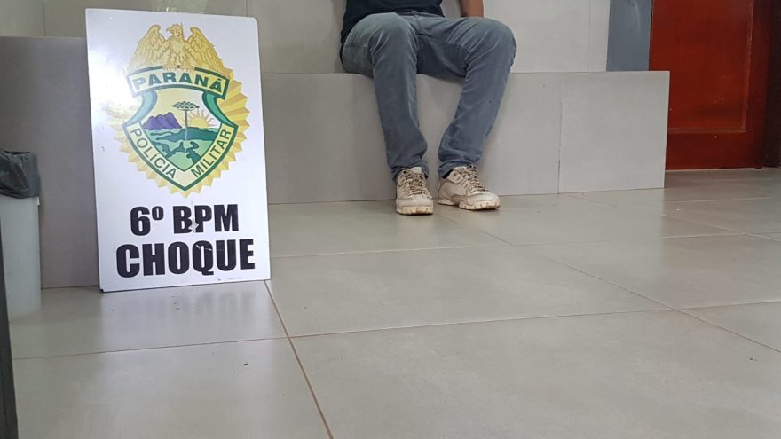 Choque cumpre mandado de prisão e homem é encaminhado à 15ª SDP