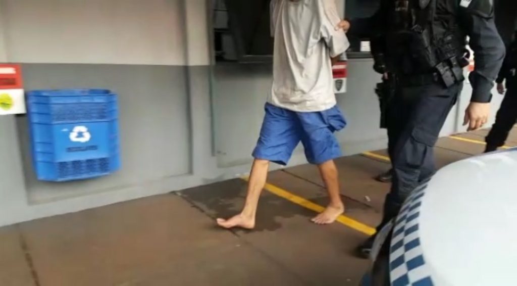 Jovem é detido após causar tumulto no Centro