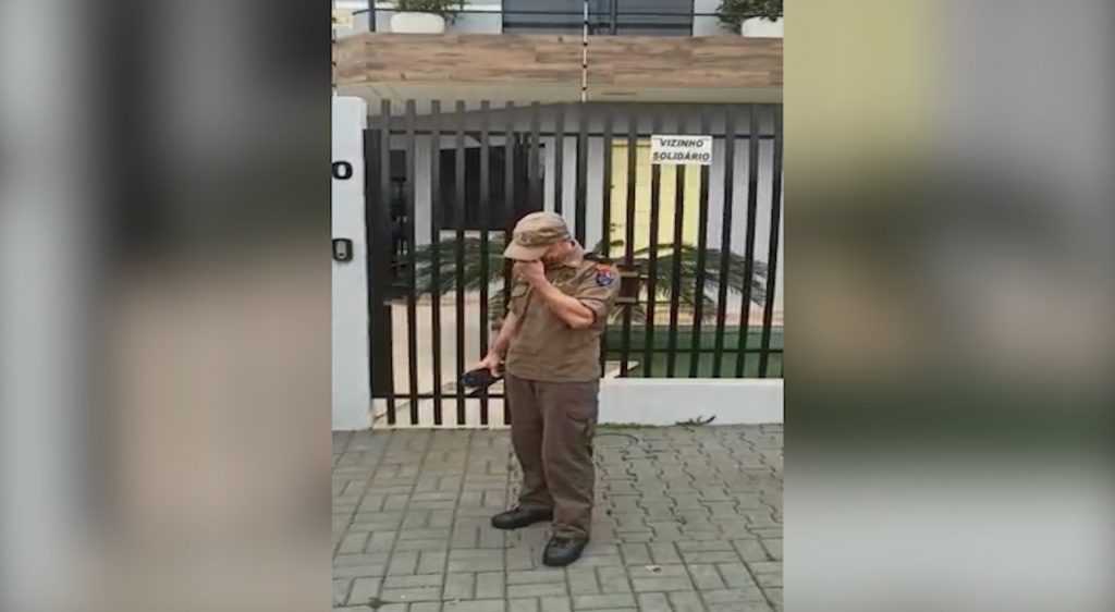 Emocionante: Subtenente Varela é homenageado pelos 35 anos de trabalho para o Corpo de Bombeiros