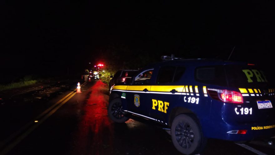 Ventos derrubam árvores de grande porte na rodovia BR-369 e Corpo de Bombeiros é mobilizado