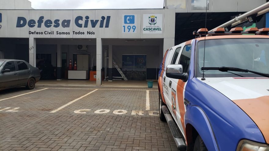 Defesa Civil dá início aos atendimentos à população em razão da chuva