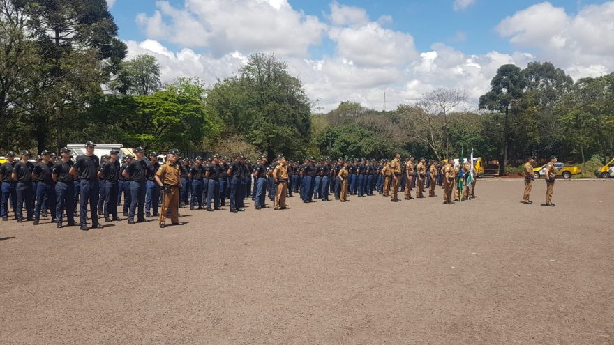 Formatura do Curso de Sargentos da PM é realizada no 6º BPM de Cascavel