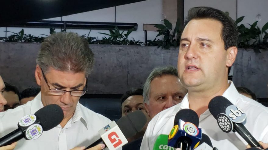 Paranhos e Ratinho Junior fazem anúncio de obras estruturantes nesta sexta-feira (21)