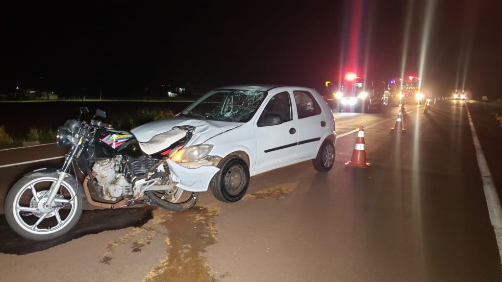 Motociclista morre em colisão na BR-467 em Cascavel