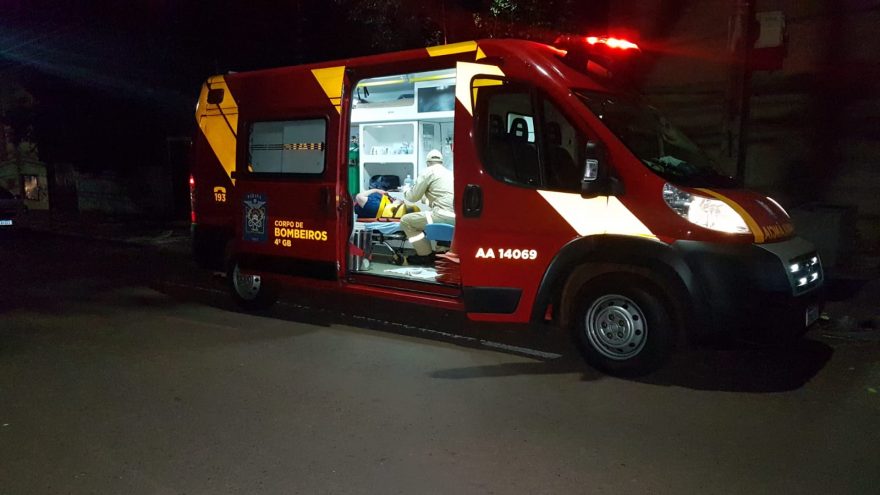 Siate socorre vítima de queda de plano elevado no Centro