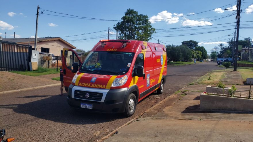 Menino sofre contusão no crânio após cair no Bairro Periolo