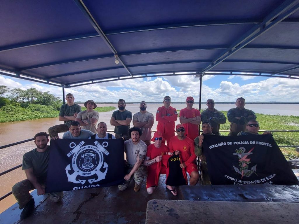 Policiais militares do Pelotão Cobra do BPFron são habilitados em mergulho autônomo