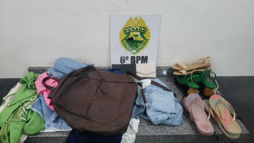 Mulher acusada de furtar roupas em loja no Shopping é detida pela PM