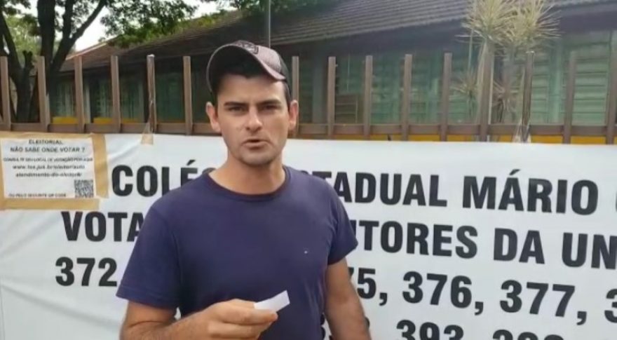 Empresário relata que outra pessoa utilizou os dados dele para votar em Cascavel; confira