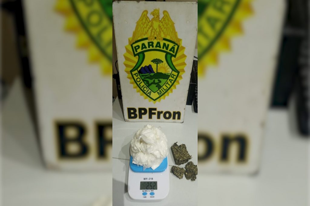 BPFron apreende cocaína e maconha em Medianeira