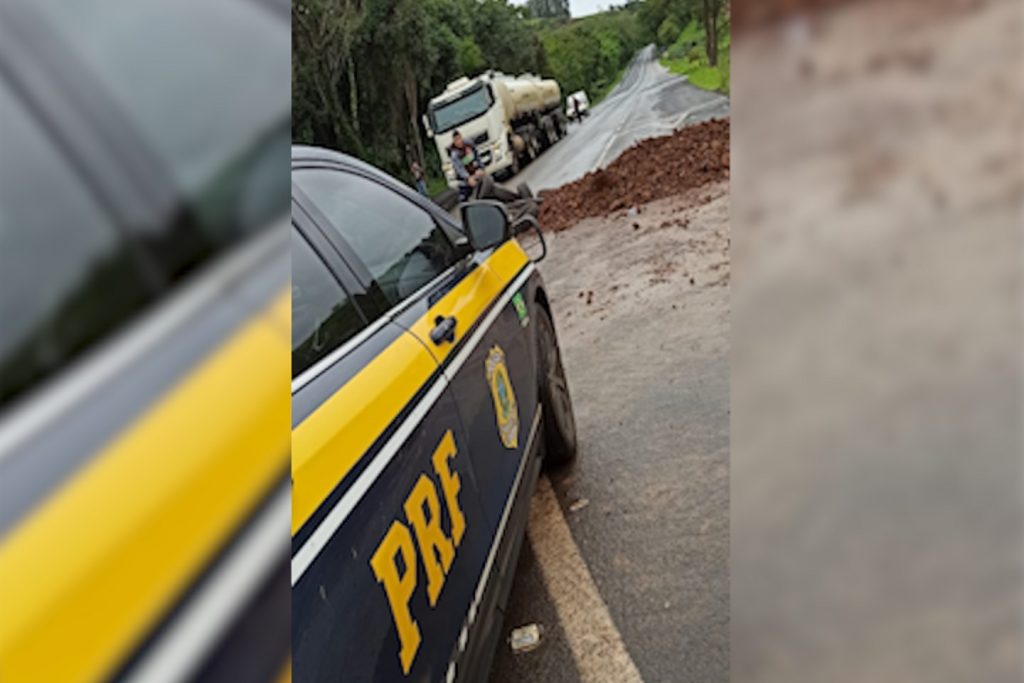 BR-277 em Nova Laranjeiras está sendo liberada