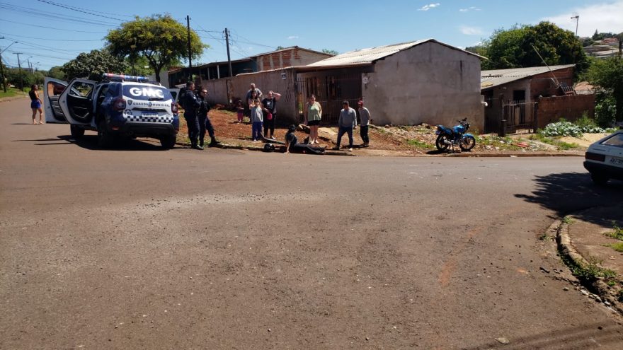Mais uma mulher fica ferida em acidente no Bairro Santa Cruz