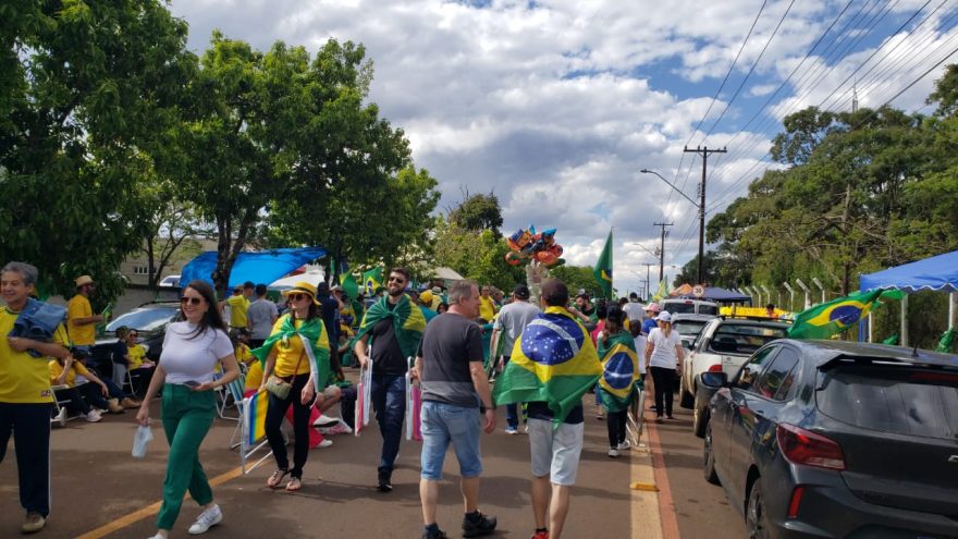 Manifestação Pró-Brasil reúne milhares de cascavelenses neste Domingo