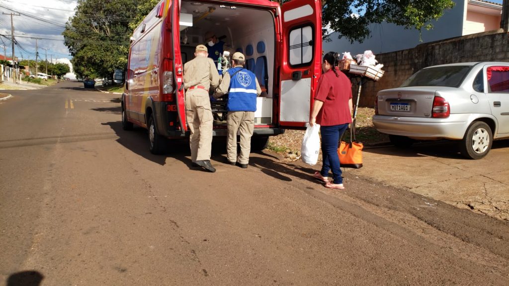 Idoso sofre queda e fica ferido no Bairro Floresta