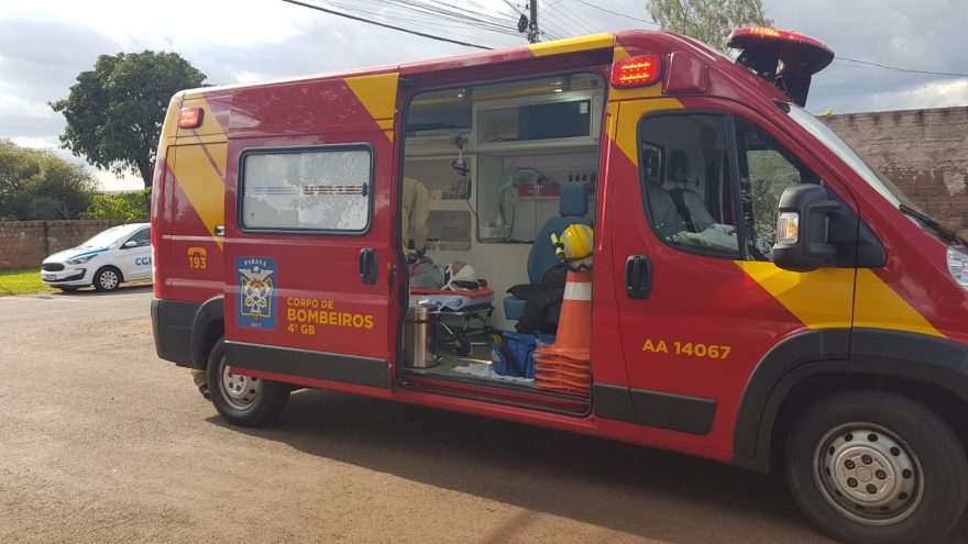Quarto acidente de trânsito é registrado no início da manhã desta segunda-feira (07), em Cascavel