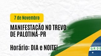 Palotina: manifestantes organizam greve geral nesta segunda-feira