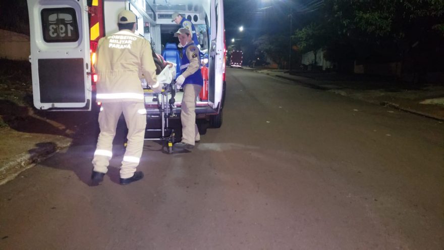 Idosa sofre queda no Santo Onofre
