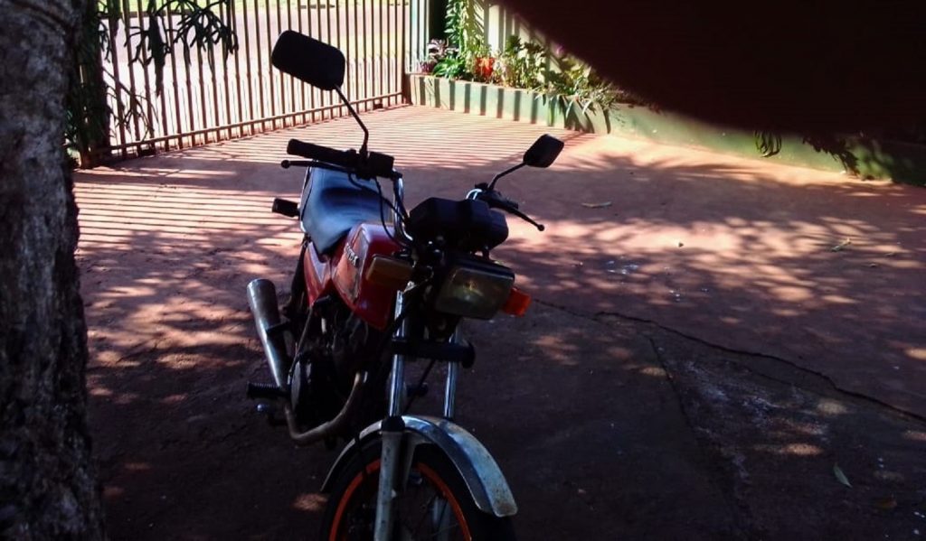 Honda ML placa ABC 1540 foi furtada na Av. Barão do Rio Branco