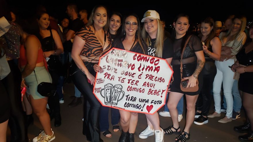 Fala comigo, bebê! Fãs aguardam por show do Gusttavo Lima