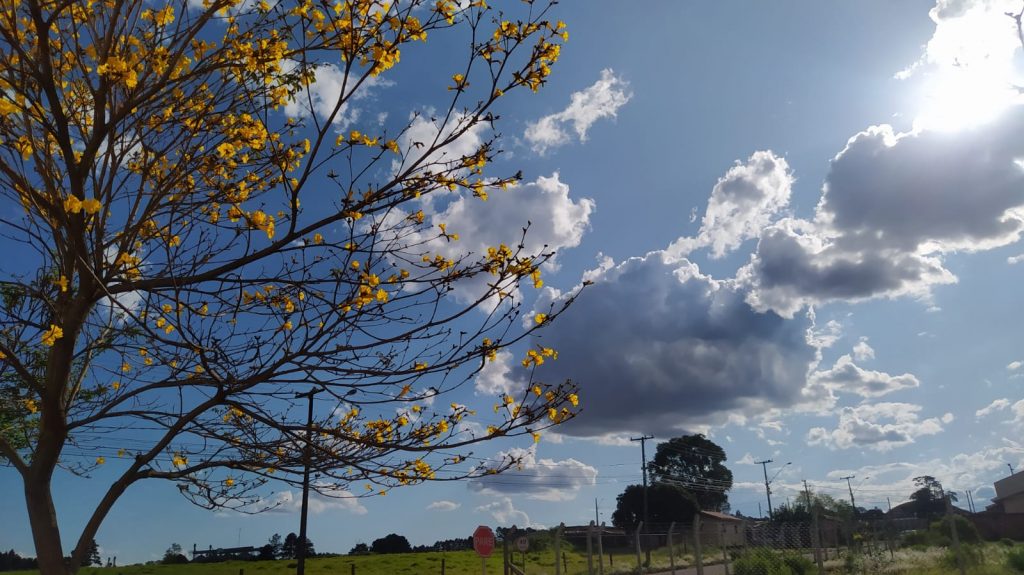 Sábado deve ter clima nublado e temperaturas altas; chuva chega no domingo à Cascavel
