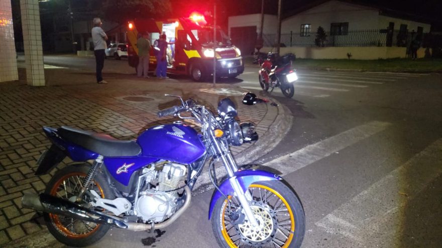 Colisão no Bairro XIV de Novembro deixa ferido