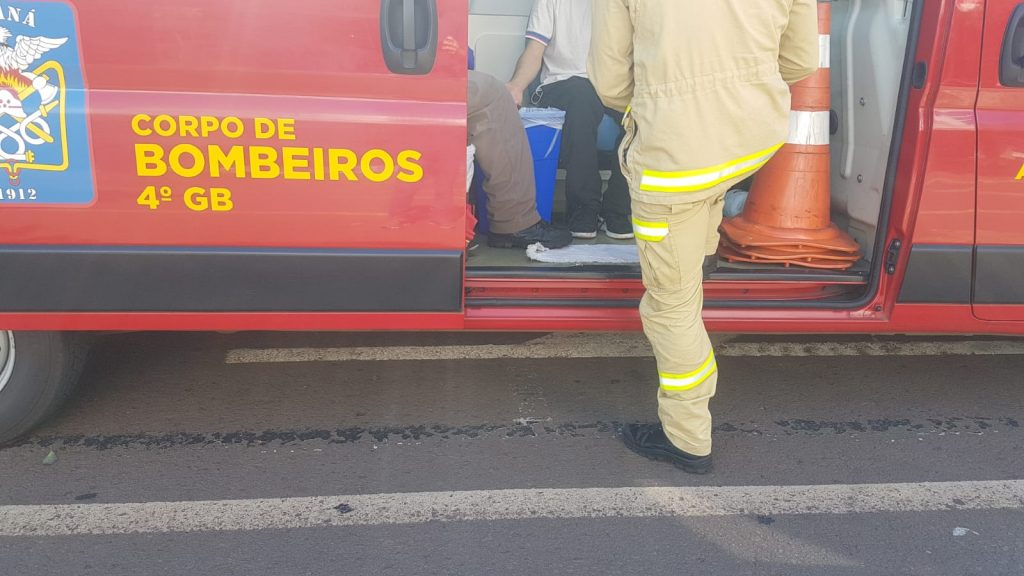 Jovem fica ferido ao prender os dedos em roda de bicicleta, no Centro