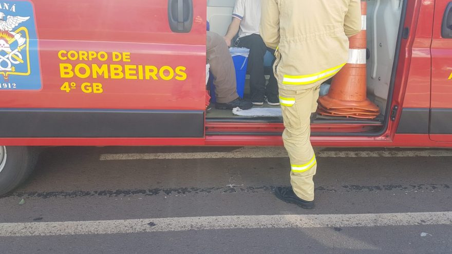 Jovem fica ferido ao prender os dedos em roda de bicicleta, no Centro