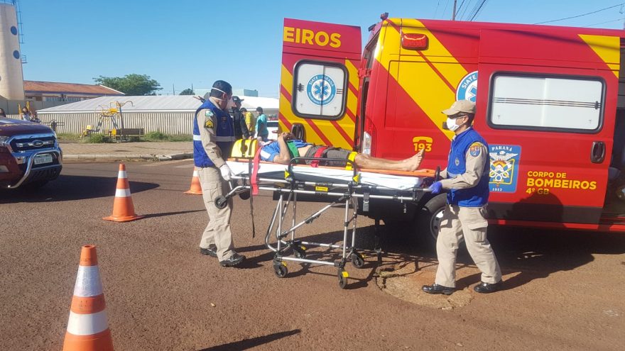 Ciclista sofre traumatismo craniano após ser atropelado no Bairro Interlagos