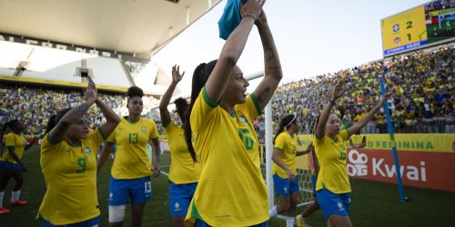 Seleção feminina bate Canadá nos acréscimos em último amistoso de 2022 Imagem referente a Seleção feminina bate Canadá nos acréscimos em último amistoso de 2022