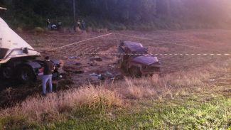 Grave acidente resulta em duas vítimas fatais na BR-277, próximo a Santa Tereza