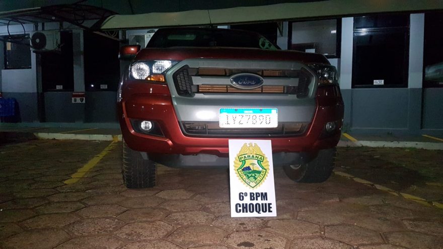 Caminhonete com registro de furto é recuperada em Cascavel