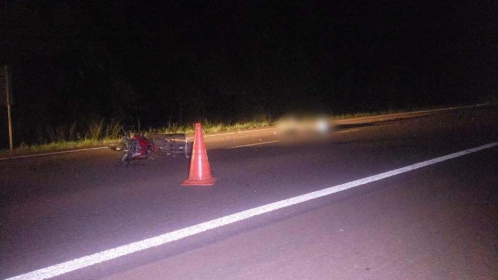 Motociclista morre em acidente na BR-369