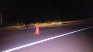 Motociclista morre em acidente na BR-369