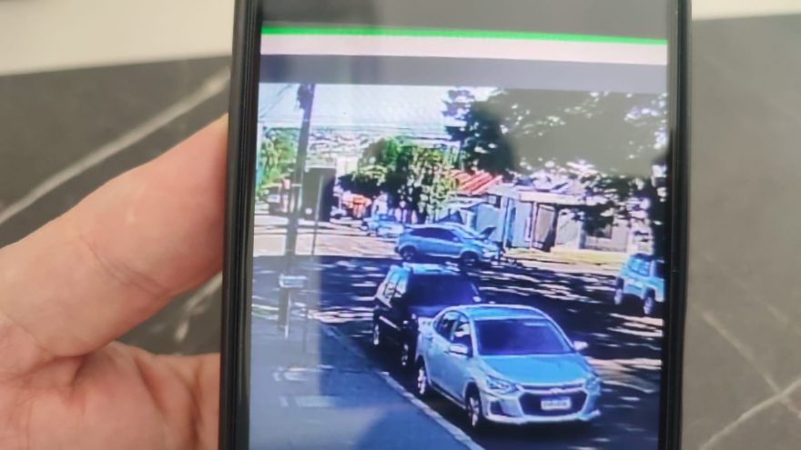 Veja o momento da colisão na Região do Lago