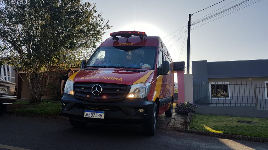 Idosa sofre edema em crânio após queda