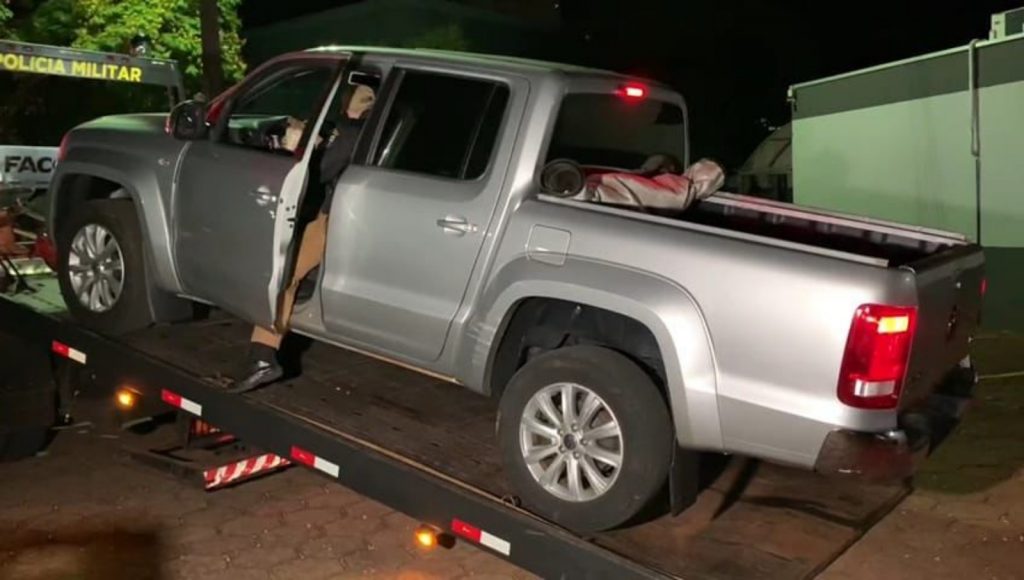 Amarok furtada em Ourinhos-SP é encontrada no 14 de Novembro