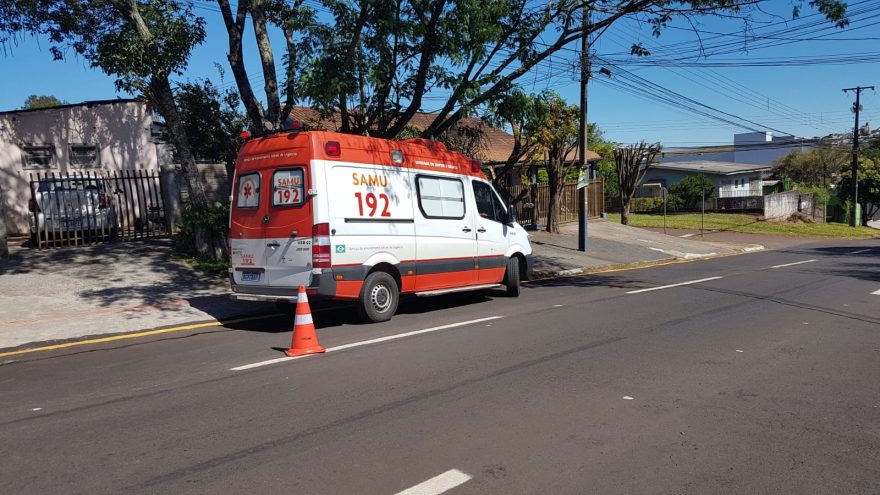 Samu é mobilizado para atender idoso que não estava se sentindo bem