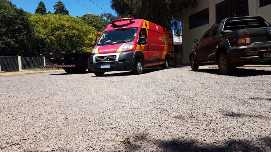Trabalhador fica lesionado após cair de telhado no Seminário Santo Antônio