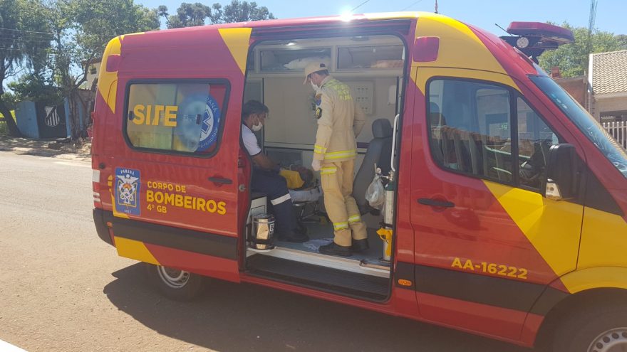 Ciclista tem lesão grave na cabeça após acidente no Periolo